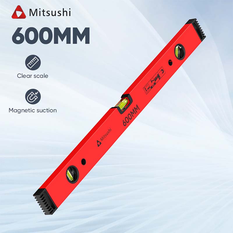Mitsushi 600 мм Измерительный диапазон цифровой измеритель на магнитном основании алюминиевый уровень наклона конический транспортир цифровой спиртовой уровень