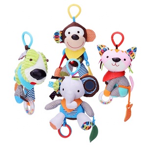 Juego de mordedor infantil de plástico ecológico y sonajero de mano, juguete Musical suave encantador para regalo de dentición de bebé - Product Image 6