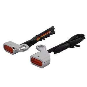 Motorcycle Amber LED Turn Signal <strong>Indicator</strong> Running Light for Harley Softail Slim Fls 2016-2017 Touring Street <strong>Glide</strong> Flhx 14-20 - Product Image 4