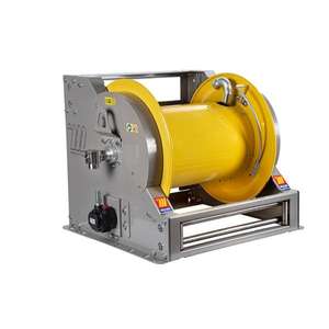 MECLUBE - 076-6375-600 Enrouleur de tuyau industriel pneumatique série motorisée fp-603 pour l'eau 150 ° c 1 ''(sans tuyau) ENROULEURS DE TUYAU - Product Image 1