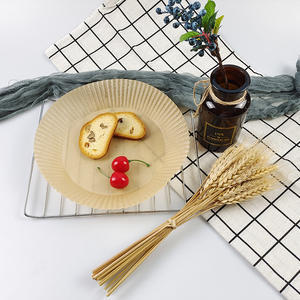 Tazas desechables antiadherentes de tamaño grande para horno <span class=keywords><strong>Airfryer</strong></span> Liner, tazas de papel seguras para hornear para el hogar, cocinar, hornear, asar para alimentos - Product Image 5