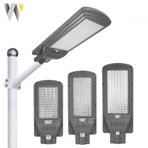 China Supplier Aluminum Waterproof Ip66 Outdoor 100 200 300 Watts All In One Integrated Solar Led Street Light