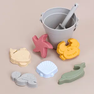 Baby-Wasserbad-Spielzeug Baby-Strand-Spielzeug-Set Unisex-Spielzeug aus Silikon für Babys