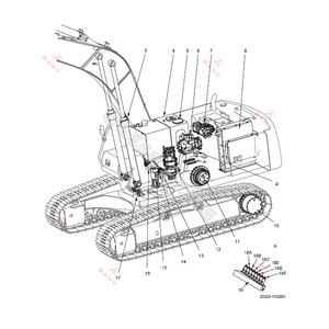 اسم الأجزاء: مخطط مرجعي لمكونات الحفار مخطط تفصيلي لأسماء مكونات الحفار - Product Image 6