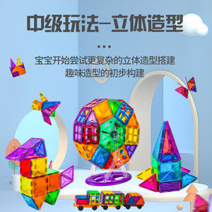 Enfants bricolage assemblage <span class=keywords><strong>Puzzle</strong></span> jouet ensemble couleur fenêtre pièce en plastique Construction pensée jouet voiture thème bloc de construction ensemble - Product Image 5