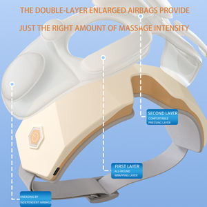 2025 novo design inteligente bluetooth 3d sono máscara massagem de compressão quente olho com música pressão de ar calor olho massagem dispositivo - Product Image 3