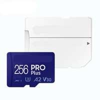 Carte Micro SD Samsung PRO Plus U3 V30 haute vitesse et haute performance, 128 Go, 256 Go, 512 Go, pour téléphone, drone, appareil photo, jusqu'à 160 Mo/s