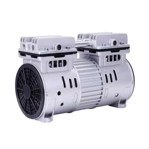 ราคาโรงงาน เครื่องอัดอากาศแบบเงียบพิเศษ 750w 550w 9 ลิตร เครื่องอัดอากาศแบบไร้น้ำมัน เครื่องอัดอากาศแบบพกพาชนิดลูกสูบ - Product Image 6