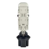 Boîtier de jonction fibre optique 144/96 fibres IP68, port non coupé, 1 entrée 6 sorties, fermeture thermorétractable, boîte de raccordement fibre optique 1 entrée 6 fibres