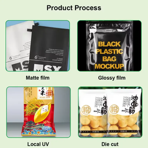 Films d'emballage alimentaire imprimés en PE laminé de haute qualité, films automatiques pour sachets de chips, films en rouleau - Product Image 4