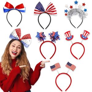 Diadema de Plástico Reciclable con Diseño de Bandera Estadounidense para el Día Nacional del 4 de Julio - Product Image 2