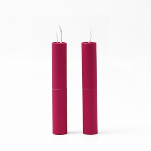 Tubo de Papel Kraft Reciclable y Elegante con Logotipo Personalizado, Tubo para Lápices, Portalápices, Cilindro de Almacenamiento de Papelería con Cuerda - Product Image 1