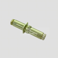 Connecteur femelle vert olive série PC russe 4/7/10/19/32/50 broches avec bride à 4 trous et couvercle PC10TB PC10ZP