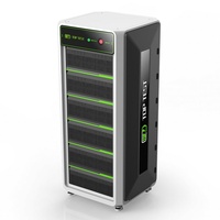Testeur de cellules de batterie au lithium 96/128/256 canaux 5v 10a 20a 30a Machine de classement des cellules prismatiques Exécuter le test
