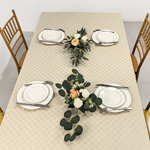 Tovaglia Moderna in Poliestere/Cotone Tinta Unita, Antimacchia, per Decorazione <span class=keywords><strong>Tavola</strong></span> Cucina - Product Image 2