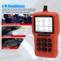 Escáner de Diagnóstico Universal OBD II con Pantalla a Color, Lee Códigos de Error, 1 Año de Garantía, Conexión Plug and Play para Todos los Autos