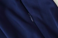 TAOP&ZA 2026 Robe élégante et tendance à col rond et manches longues avec fente, style européen et américain, automne 2678201