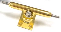 Eje Simple Profesional para Fingerboard de 34 mm, Accesorios Ligeros para Skateboard de Aleación de Zinc y Acero Inoxidable