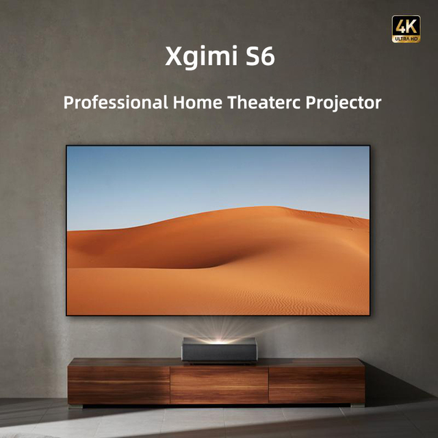 XGIMI S6 Native 4K Ultra Short Throw Beamer 3D Home Theater Projectors High Brightness UHD Auto Focus Living Room Proyector