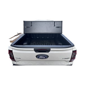 Rétractable Dur Tri-Fold Aluminium 4x4 Pickup Camion Lit Tonneau Couverture Modèle Ranger Convient Toyota pour Hilux Revo <span class=keywords><strong>Vigo</strong></span> pour Tacoma Tu - Product Image 4