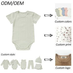 Mameluco de Verano Transpirable para Bebé con Diseño Pointelle Jacquard, Cierre Ajustable en la Entrepierna, Body sin Mangas para Recién Nacido - Product Image 6