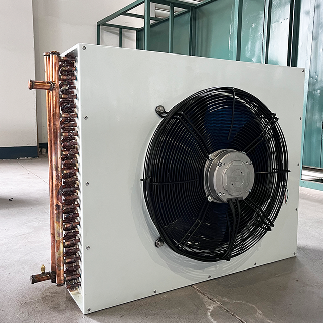 Good Quality KH Compact Vertical Condenser with Stainless Steel Copper Tube for Industrial Refrigeration Condensing Unit