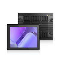 Moniteur tactile industriel HMI 15 pouces 17 pouces avec alimentation DC12~24V, écran tactile PC avec processeur ARM RK3576 RK3588 pour utilisation en kiosque/IoT