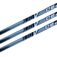 Bâtons de hockey sur glace en fibre de carbone, motifs de lame P92/P28, longueur 66 pouces, légers, poids 335-395 g, personnalisables, design monobloc