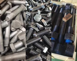 Тяжелая Болтовая гайка A325 <span class=keywords><strong>A307</strong></span>, класс <span class=keywords><strong>B</strong></span>, оцинкованная, класс 4,8, 8,8 10,9 Din933 Din931 <span class=keywords><strong>Astm</strong></span> A193 B7, шестигранные болты, метрические M33 M36 M42 - Product Image 4