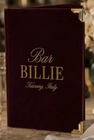 Menu de bar de mariage personnalisé, menu de cocktails personnalisé, couverture pliée en papier écologique de qualité supérieure, emballée à la main