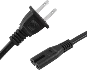 Cable de alimentación de CA estándar de EE. UU. de 10 pies, muestra gratis, <span class=keywords><strong>enchufe</strong></span> de 2 pines, extensión de alimentación, cable C7, cable de alimentación <span class=keywords><strong>bipolar</strong></span> con <span class=keywords><strong>enchufe</strong></span> para ordenador - Product Image 3