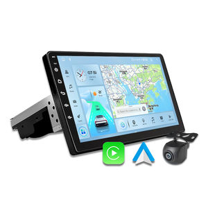 <span class=keywords><strong>Autoradio</strong></span> universel 9 10 pouces 1din Android Headunit avec Carplay Android Auto IPS écran tactile caméra GPS BT WIFI stéréo - Product Image 1