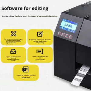 TP80 Single Tag <strong>Printer</strong> <strong>Card</strong> Paper Clothing Tag Business <strong>Card</strong> Certificate Hard <strong>Card</strong> 300dpi China - Product Image 3