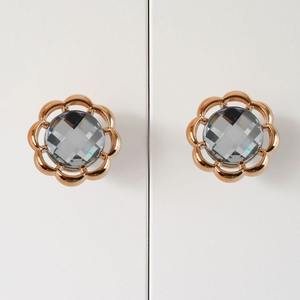 Personalizzabile Vintage floreale ABS plastica manopola del mobile finitura antico comodino cucina soggiorno mobili cassetto in difficoltà - Product Image 6