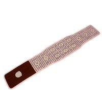 Sabuk Pemanas Batu Giok Amethyst Inframerah Jauh Terlaris dengan Pengontrol Digital LED Rentang Suhu 30-70C untuk Terapi Tubuh