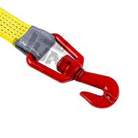 Kargo kontrolü için döner kepçe kanca ile 8mm yük kısıtlama LC 3800kg Web köpek
