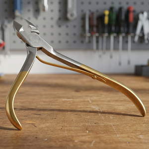 ASAP Bestselling Sustainable Half Gold Cuticle Nail Nipper Stainless Steel Manicure Pedicure Set Toes Fingernail Wide Jaw - Product Image 2