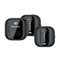 Microphones cravate sans fil miniatures professionnels de haute qualité pour YouTubers et vlogueurs