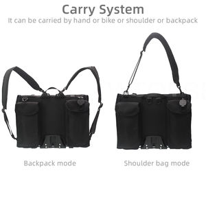 Mochila <span class=keywords><strong>para</strong></span> bicicleta Borough Roll Top Bag <span class=keywords><strong>para</strong></span> bicicleta plegable <span class=keywords><strong>Brompton</strong></span> 27.5L Bolsas grandes <span class=keywords><strong>para</strong></span> botellas de herramientas <span class=keywords><strong>para</strong></span> computadora portátil con correa <span class=keywords><strong>para</strong></span> lluvia - Product Image 5