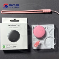 SQS OEM/ODM Traceur GPS intelligent étanche anti-perte Mini Air Tag Localisateur de recherche pour Airtag IOS IPhone Trouver mon appareil