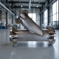 Raccord en T pour tuyauterie de soudage et de fabrication, en acier inoxydable duplex, type flangé