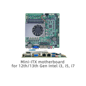 <span class=keywords><strong>Intel</strong></span> 12th 13th Gen Alder Lake I3 I5 I7 incorporato 2 * DDR4 64GB M.2 TPM2.0 industriale Mini scheda madre ITX - Product Image 5