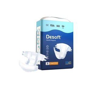 Chinas Beste Großhandels-Premium Komfortable Ultra-Dicke Bedruckte Unisex Erwachsenenwindeln für Inkontinenz Kostenlose Probe - Product Image 1