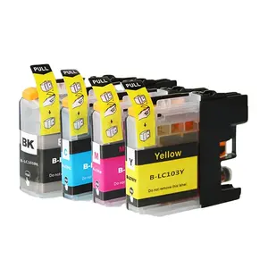 Compatible for brother lc 103 printer inkjet cartridge LC103 for MFC-J475DW/MFC-J650DW/MFC-J870DW/MFC-J875DW