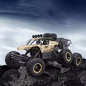 Hợp kim có thể sạc lại điều khiển từ xa 4WD off-road xe điện đá Crawler đường Quái Vật Xe tải Quà Tặng trẻ em Đồ chơi làm bằng kim loại - Product Image 2