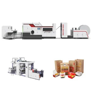 Manufacture Machine Paper Bag Aftersales Service Provided Retail Applicable Industries Machine Making The Bags Paper 1-2persons