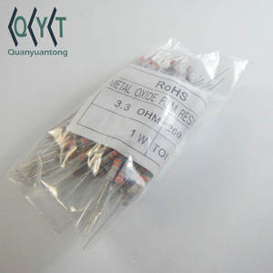 Baru 1W Wirewound Fuse Resistor 5% 1R/1.5/2/2.2/<span class=keywords><strong>3.3</strong></span>/4.7/5.1/6.8/10/15/20R Ohm - Product Image 3