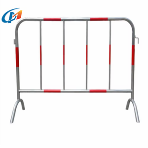 Di động tạm Thời Đường hàng rào thép mạ kẽm sơn kiểm soát đám đông rào cản tai nạn hàng rào cho bên đường - Product Image 5