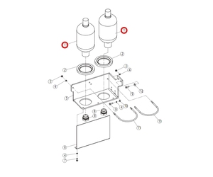 Accumulateur de haute qualité pour machine de construction 13C0076 compatible avec les chargeuses sur pneus Liugong - Product Image 6