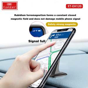 Earldom 360 Soporte magnético para teléfono de coche Mini soporte interior para el hogar para iPhone y para Samsung Soporte magnético para teléfono celular - Product Image 4